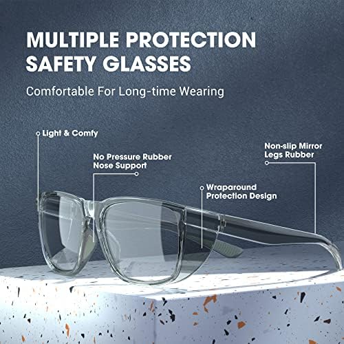 Safety Glasses Anti-Fog Goggles Protective Eyewear Anti Blue Light Protection Glasses For Women And Men
