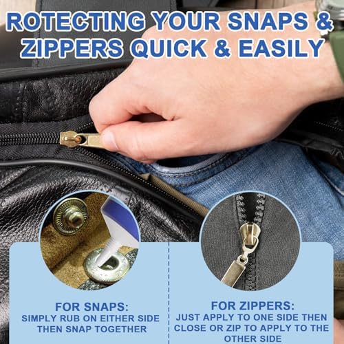 BTAS Zipper Lubricant for Plastic and Metal Zippers Marine Grade 2oz
