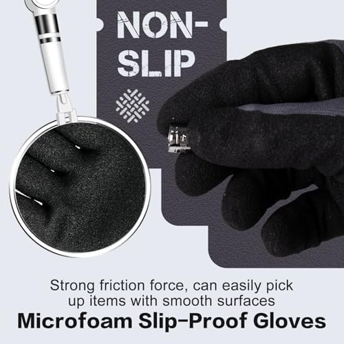 Safety Work Gloves MicroFoam Nitrile Coated 12 Pairs, One Size