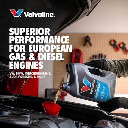 Valvoline European Vehicle Full Synthetic SAE 5W-40 Motor Oil 5 QT