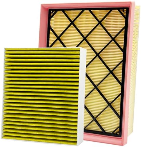 Capume 2PCS Cabin Engine Air Filter Kit Fits for 2020-2022 Escape 1.5L/2.0L, 2021-2024 Bronco Sport 1.5L/2.0L, 2022-2024 Maverick 2.0L, 2020-2022 Corsair 2.0L/2.3L,JX6Z19N619BA,JX6Z9601A,JX6Z19N619B