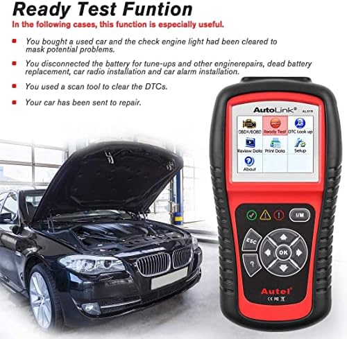 Autel AutoLink AL519 OBD2 Scanner, OBDII & CAN Car Diagnostic Scan Tool