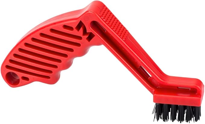 Maxshine Car Detailing Foam Pad Conditioning Brush - Wool Buffing Pad and Polishing Pad Cleaner - Red