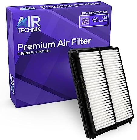 AirTechnik CA11942 Replacement Engine Air Filter | Fits 2016-2010 Hyundai Sonata Hybrid L4 2.0/2.4L, 2016-2020 Kia Optima Hybrid L4 2.0/2.4L - 28113-C1100