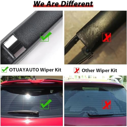 OTUAYAUTO Replacement for Genuine GMC Acadia 2017-2023 Rear Windshield Wiper Arm Blade Cover Assembly Factory OEM Style 23367394