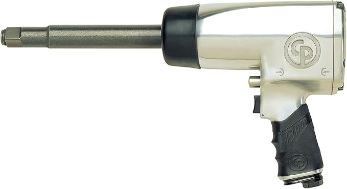 Chicago Pneumatic CP772H-6 Air Impact Wrench (3/4 Inch), 6 Inch Ext Anvil, Air Impact Gun Industrial Repair & Assembly Tool, Pistol Handle, Pin Clutch, Max Torque Output 1000 ft. lbf/1350 Nm, 1350 RPM