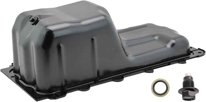 TRQ Engine Oil Pan Compatible with 2002-2008 Ford Expedition 2004-2008 F-150 2002 Lincoln Blackwood 2006-2008 Mark LT 2002-2012 Navigator