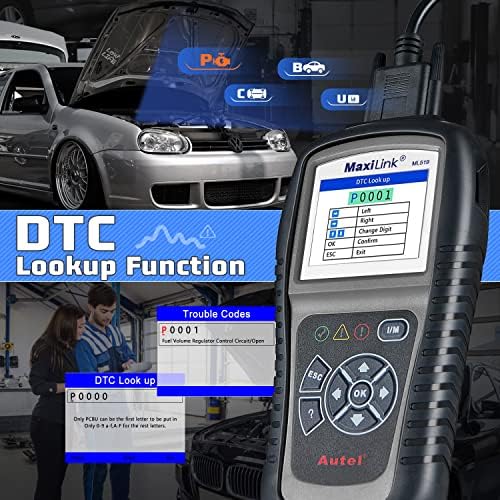 Autel MaxiLink ML519 Enhanced Universal OBD2 Scanner Car Diagnostic Tool