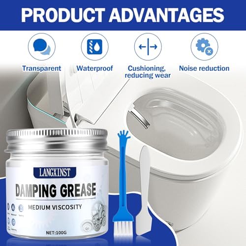 100g Damping Grease, Medium Viscosity for Washing Machine Suspension Rods
