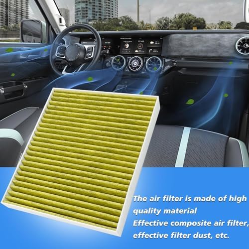 Cabin and Engine Air Filter Fits for 2019-2025 2026 Chevrolet Silverado 1500, Tahoe, Suburban, Sierra 1500, Yukon, Yukon XL, Escalade, Fits 13356916, 84121219, CF11966, CA12404