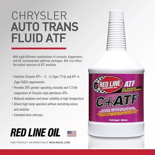 Red Line 30604 Full Synthetic C+ Automatic Transmission Fluid (ATF) - 1 Quart