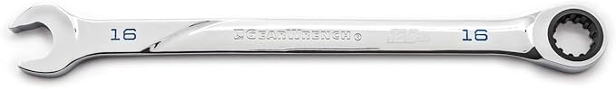 GEARWRENCH 16mm 120XP™ Universal Spline XL Ratcheting Combination Wrench - 86416