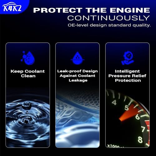 17138610656 Coolant Reservoir w/Cap for 2016-20 BMW 530 540 640 740 Series