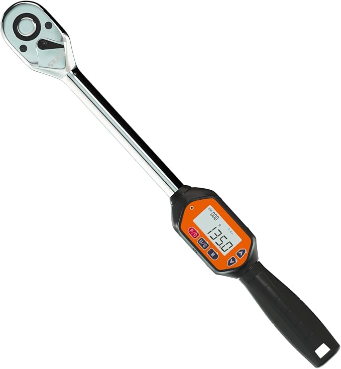 SUG Mini Digital Torque Wrench (1/2-Inch, 2.9-99.6 ft-lbs/4.0-135.0 Nm)