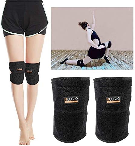 HUEGLO Dance Volleyball Knee Pads for Kids,Soft Cushion for Work,Small