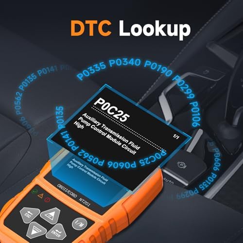 FOXWELL NT201 OBD2 Scanner Engine Code Reader for Cars and Trucks