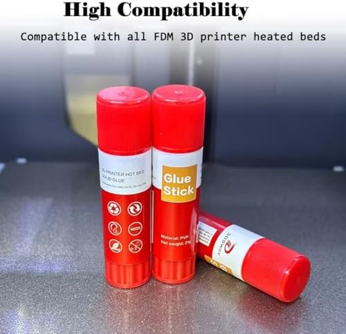 1PK PVP Solid Glue Stick,5PK Grease,fits All FDM 3D Printers