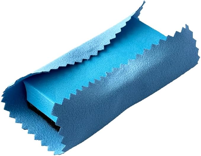 Microfiber Suede Applicator Cloths with Applicator Pad, 10-Pack, 4x4 inch, for Applying Ceramic and Nano Coatings, Edgeless