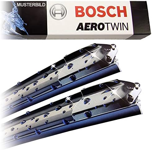 BOSCH 3397118925 AeroTwin Wiper Blades - Set of 2 (21"& 21") Side Lock 22mm