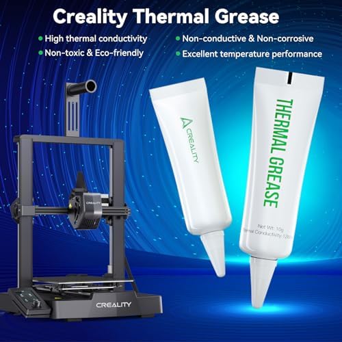 Creality Official 1PCS Thermal Grease + 1PCS Lubricant Grease+1PCS Glue Stick for Ender 3/Ender 3 V2/Ender 3 V3/V3 SE/KE/Ender 3 V3 Plus/K1/K1 Max/K1C/K1 SE//K2 Plus 3D Printer