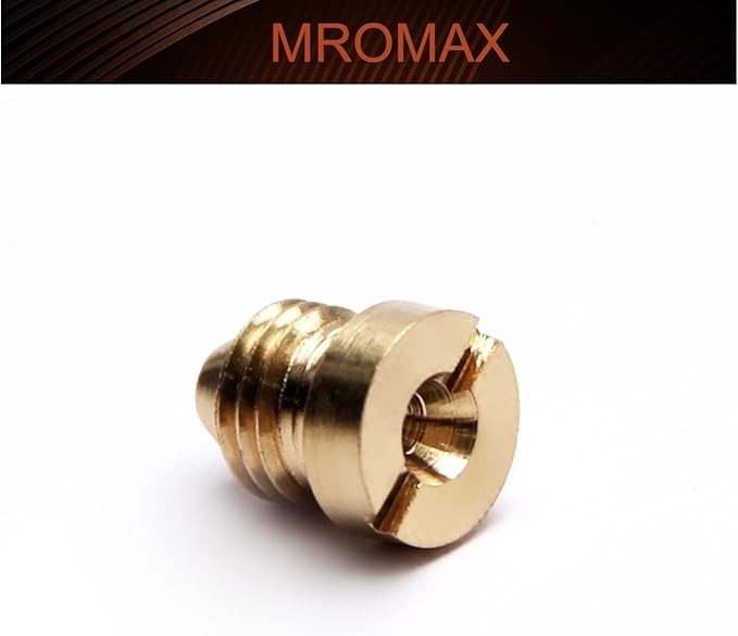 MroMax 1Pcs 1.25mm Foam Orifice Nozzle Tip, Brass Universal Thread Tips for Snow Foam Lance