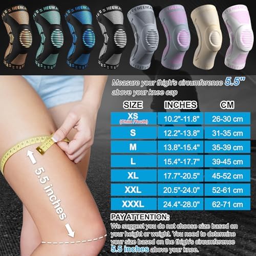 NEENCA Professional Knee Brace, Medical Knee Support for Women & Men Relief