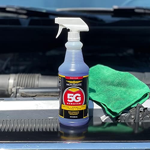 MotorKote Industrial 5G Spray (Grease Grime Grit Gunk & Goo) | 32oz., Single