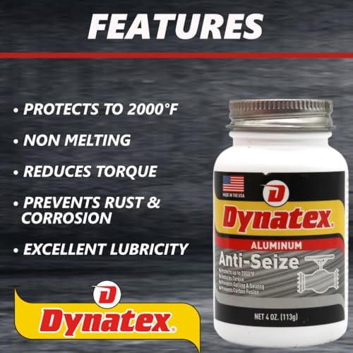 Dynatex Aluminum Anti-Seize 4 oz Can (2 Pack)