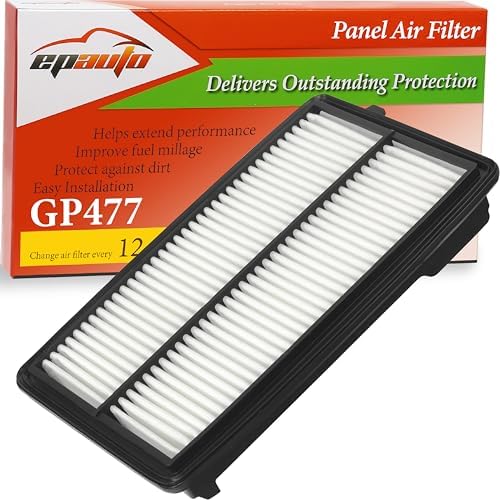EPAuto GP477 (CA11477) Engine Air Filter Replacement for Honda and Acura