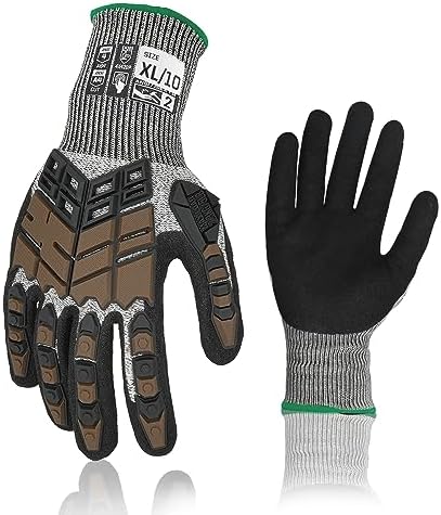 Safety Work Gloves,Impact Gloves for Men Women,Cut Resistant