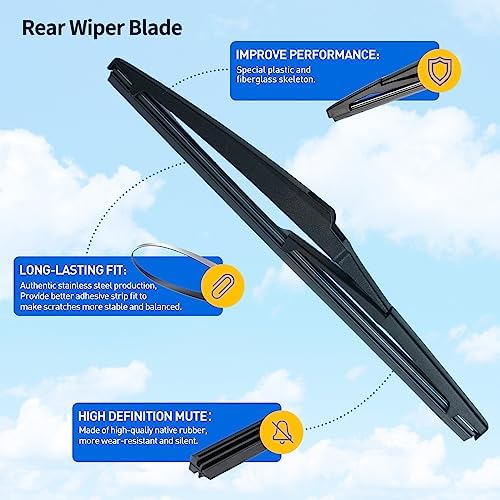 Rear Wiper Blade and Wiper Arm For Hyundai Tucson 2016-2021