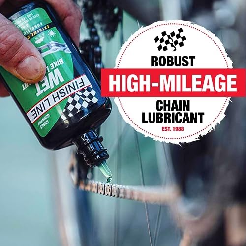 Finish Line Wet Bike Chain Lubricant 8 fl oz Aerosol