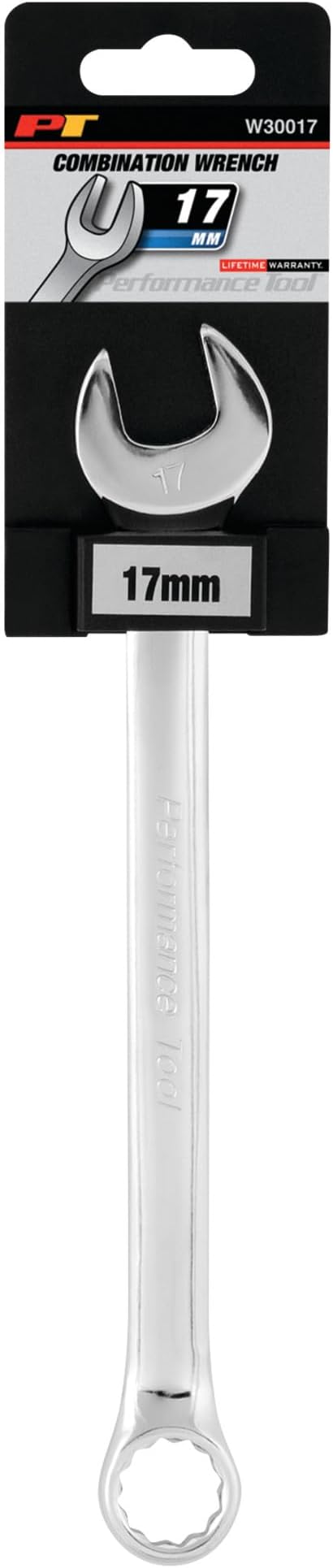 Performance Tool W30017 Combination Wrench, 17mm