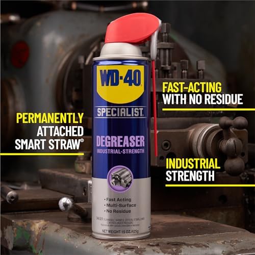 WD-40 Specialist Degreaser, Industrial-Strength, 15 OZ [6-Pack]