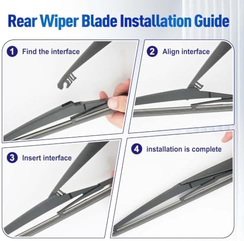 AJK 12 Inch Rear Wiper blade for Toyota Venza 2009-2015