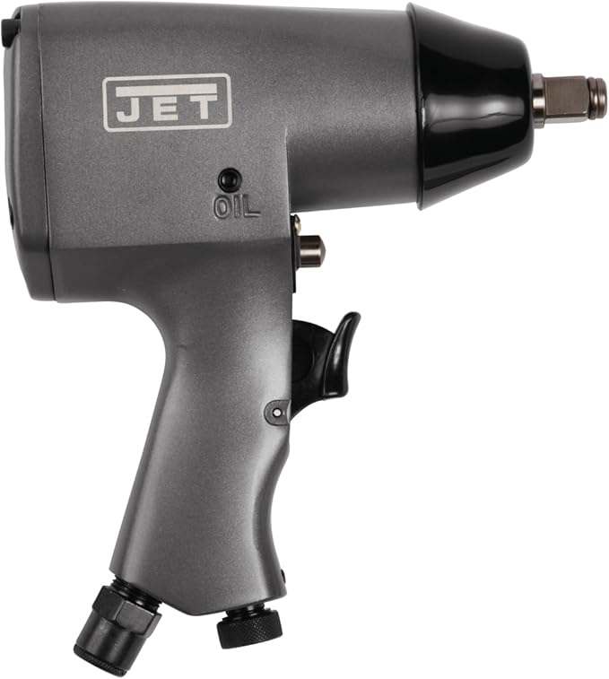 JET 1/2-Inch Aluminum Impact Wrench, 250 ft-lbs, 8000 RPM (Model JAT-102)