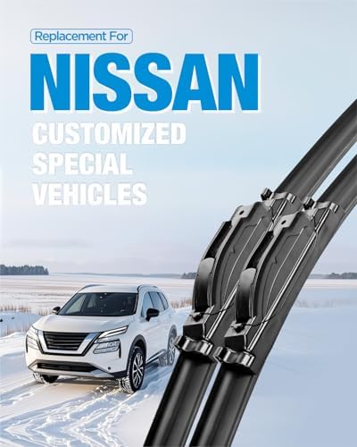 5 PLUS Wiper Blades fits Nissan TITAN 2017-2024 Bundle with Car Wash Towel