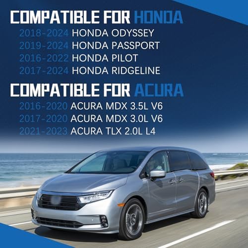 CA12061 Engine Air Filter Compatible With 2016-2024 Honda Odyssey/Passport/Pilot/Ridgeline 2016-2022 Acura MDX/TLX