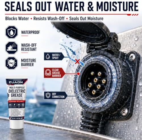 Dielectric Grease for Spark Plug Automotive Electrical Connectors 1oz