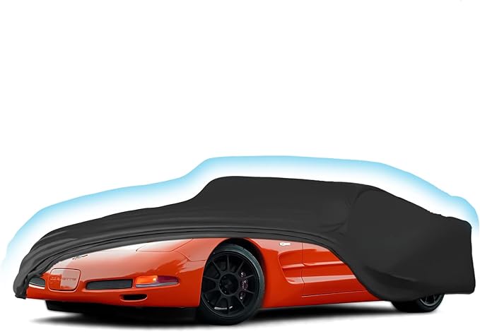 Proadsy 2026 Upgrade Car Cover Compatible with C5 Corvette 1997-2004 Windproof All Weather Waterproof Sun Rain UV Dust Snow Protection Outdoor Covers