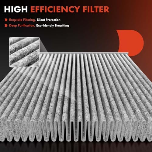A-Premium 2-Pack Cabin Air Filter with Activated Carbon