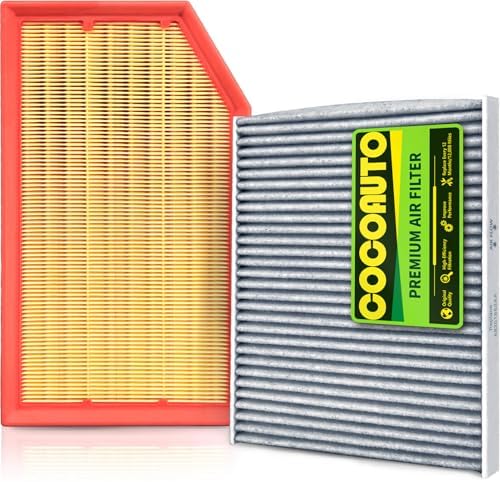 Engine Cabin Air Filter Kit for Gladiator (2020-2025 2026) 3.6L