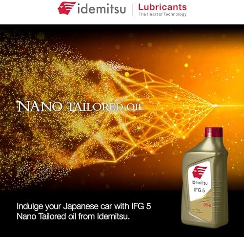 Idemitsu IFG 5 0W-8 Full Synthetic Engine Oil – 1 Quart