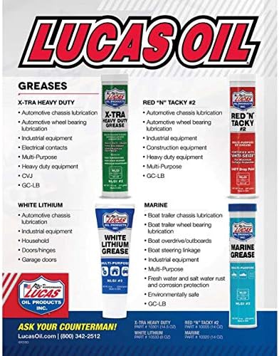 Lucas Oil 10320 Marine Grease - 14 Ounce (Pack of 30)