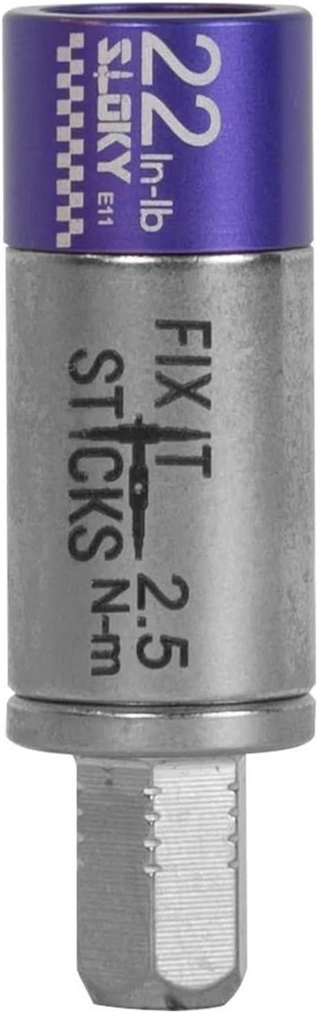 Fix It Sticks Field Hunting Outdoors Gun Maintenance Adjustable Fits 1/4in Bit T-Way Wrench Small Torque Limiter, 22 in-lb