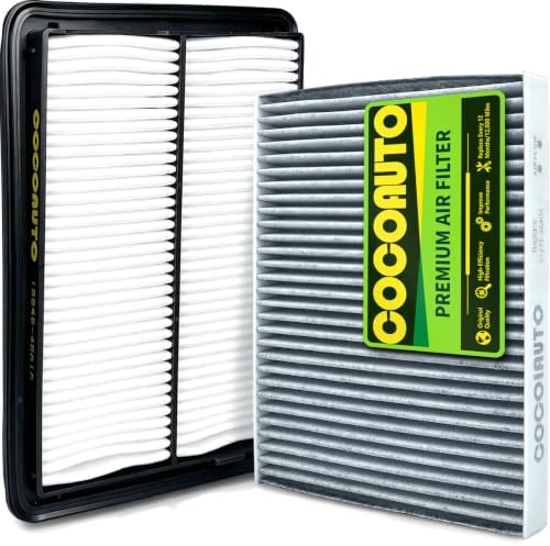 Engine Cabin Air Filter Kit for Rogue (2014-2020) Gas/Hybrid