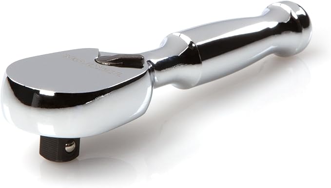 TEKTON 1/4 Inch Drive x 3 Inch Stubby Ratchet | SRH01003
