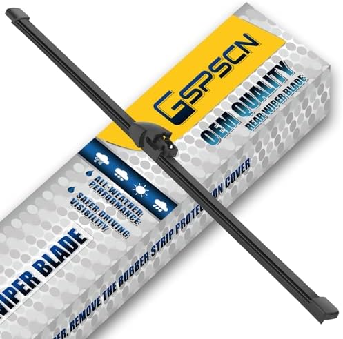 GSPSCN 11 Inch Rear Wiper Blade, OEM Quiet Streak-Free Rear Window Wiper