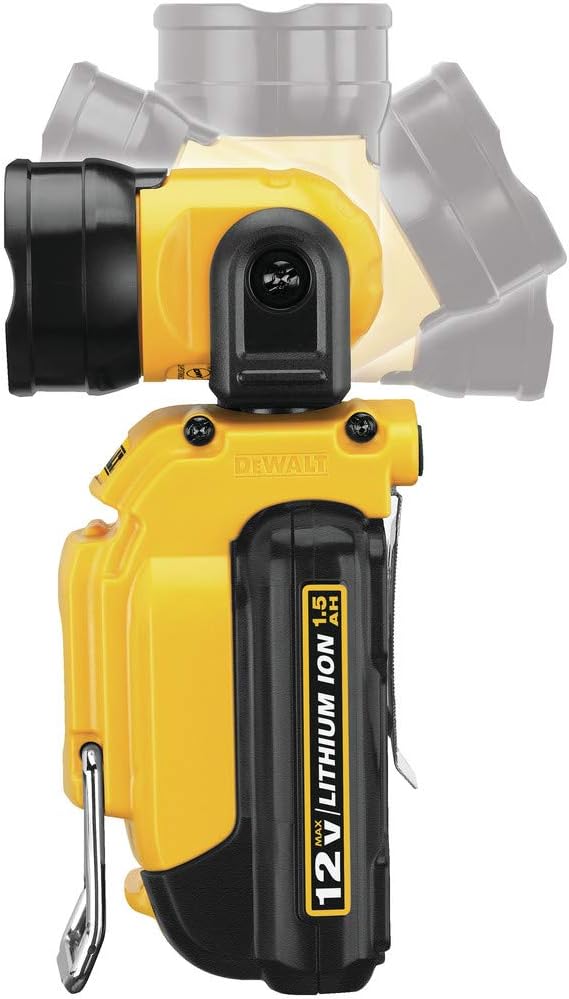 DEWALT 12V MAX LED Work Light, Hand Held (DCL510), Yellow
