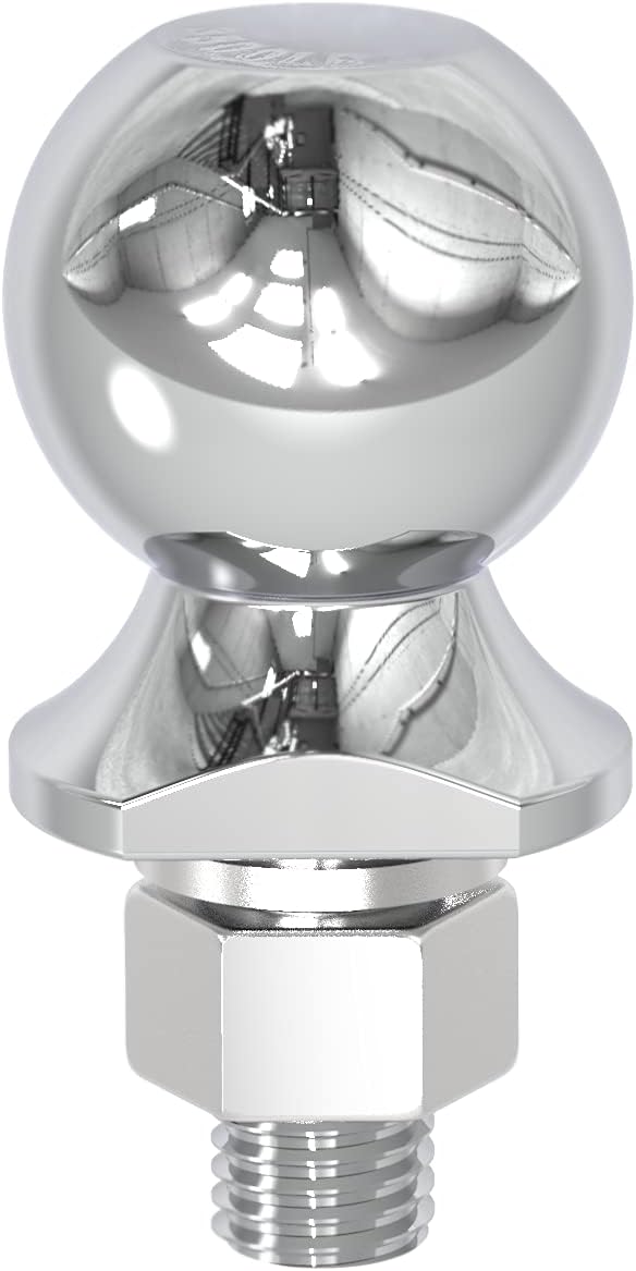 TCE ATRLY2019U Torin 2" Diameter Trailer Hitch Ball: 1.75 Ton (3,500 lb) Capacity